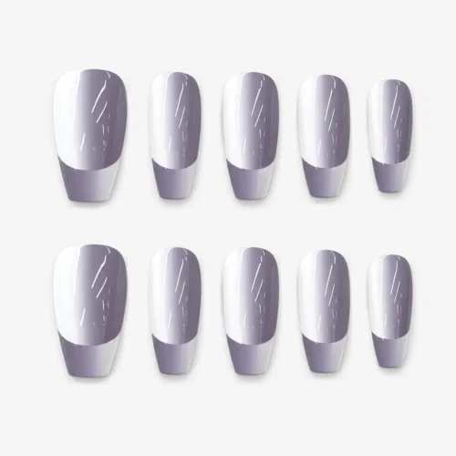 Clivia blue Spatial Sense Gradient Press-On Nails
