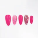 Clivia Shiny Pink Press-On Nail Kit