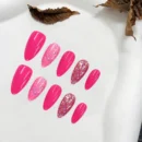 Clivia Shiny Pink Press-On Nail Kit