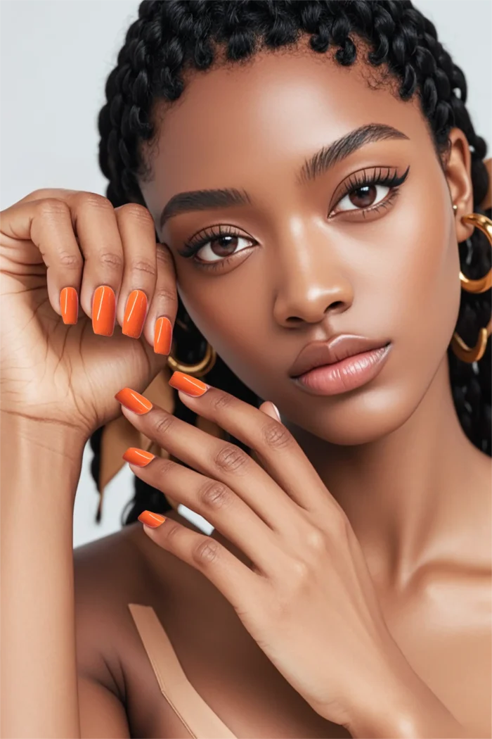 Sunset Bloom Reusable Press-On Nail Kit - Image 6