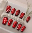 Clivia Romantic Fireworks Cat Eye Nails
