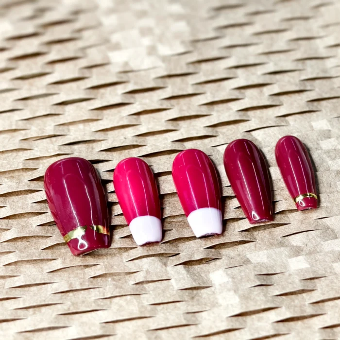 Clivia Multi-Color Reusable Press-On Nails - Image 3