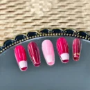 Clivia Multi-Color Reusable Press-On Nails