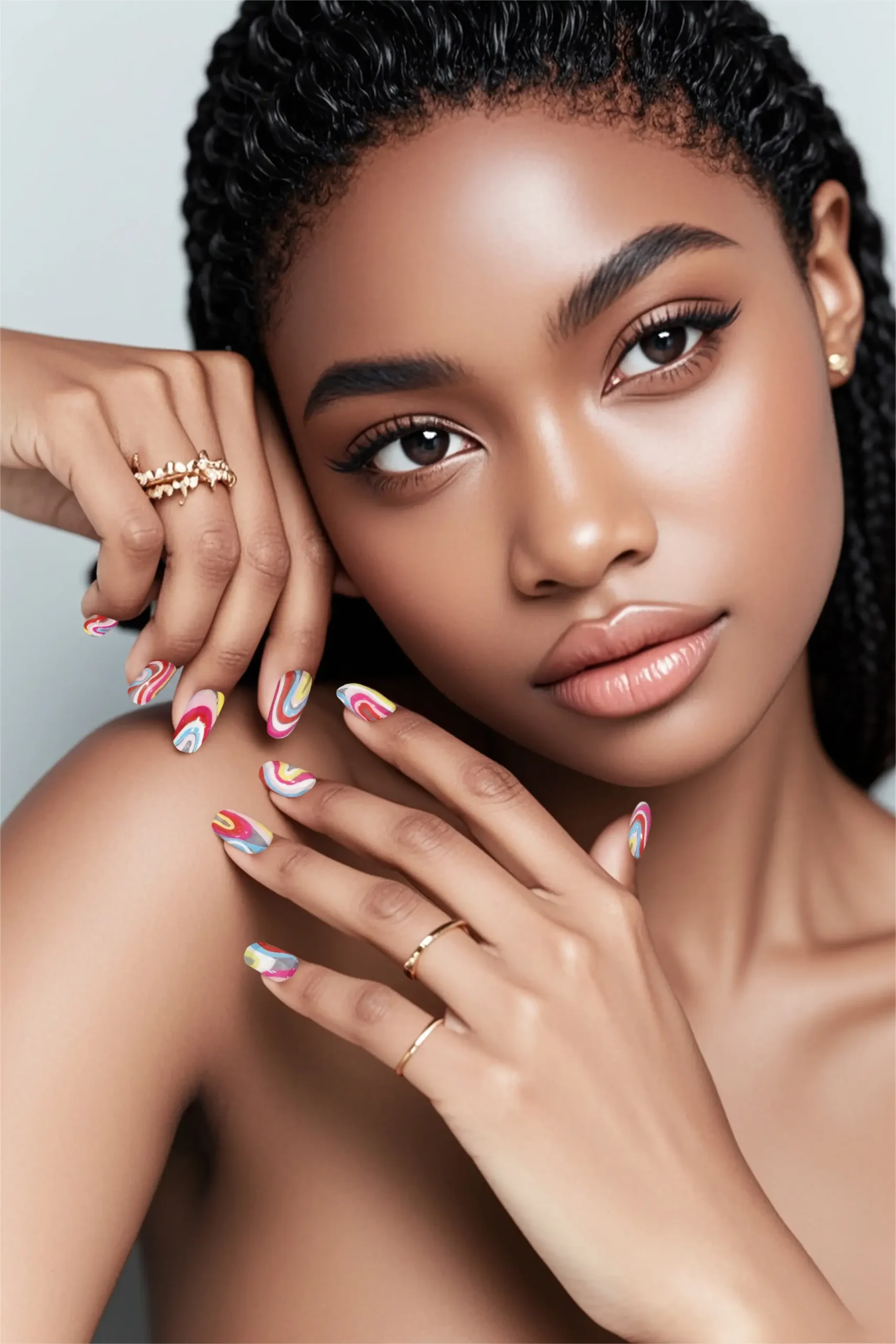 design nails art cute