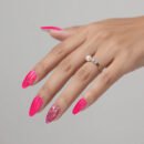 Clivia Shiny Pink Press-On Nail Kit