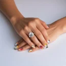 Clivia Graffiti Colorblock Press-On Nails